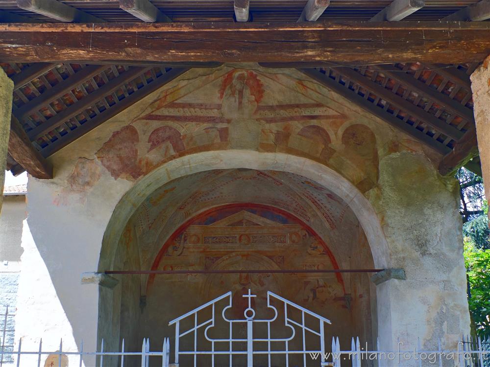 Castiglione Olona (Varese) - Interno dell'Oratorio di Santa Maria Rosa davanti alla Chiesa della Madonna in Campagna